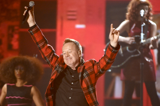 James Kerr of Simple Minds performs at the Billboard Music Awards, May 17, 2015, in Las Vegas. (AP/Chris Pizzello)