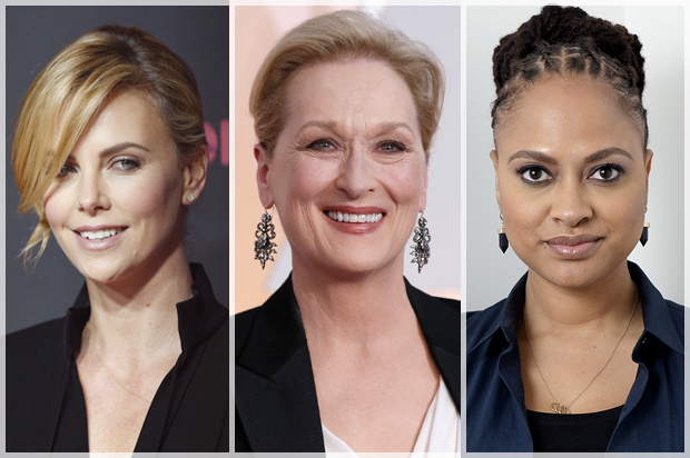 Charlize Theron, Meryl Streep, Ava DuVernay (AP/Reuters/Chris Pizzello/Mario Anzuoni/Kevork Djansezian)