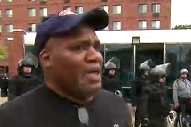 Unidentified man on CNN (Screen shot)