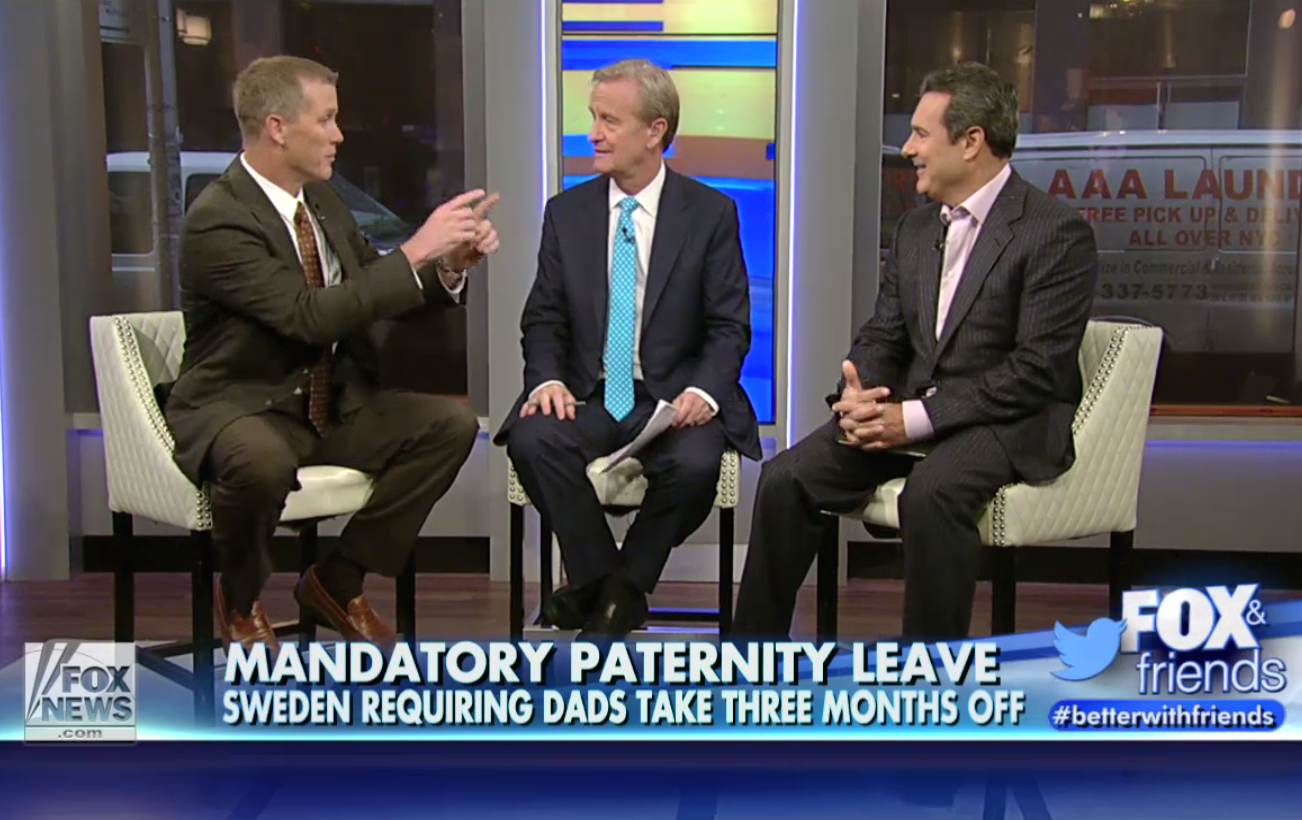Thomas Kersting, Steve Doocy and Michael Fiorillo on "Fox & Friends" (Fox News)