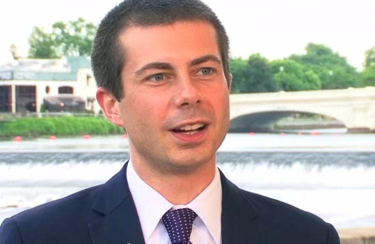 South Bend Mayor Peter Buttigieg (University of Notre Dame)