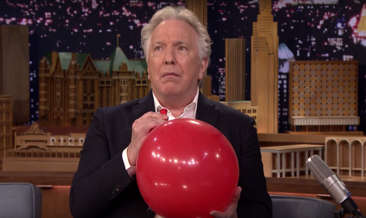 Alan Rickman (The Tonight Show)