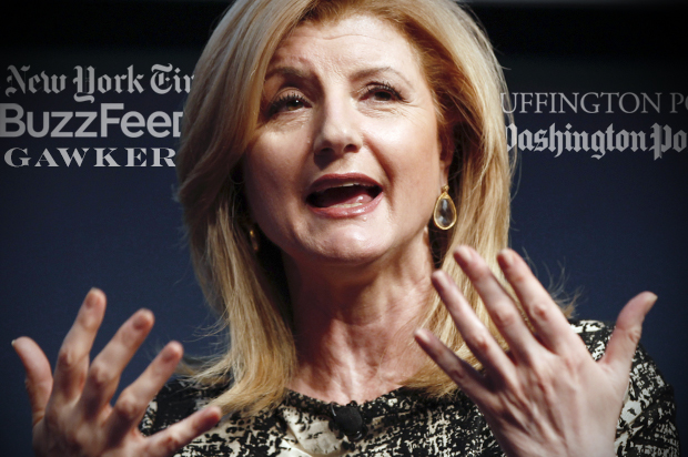 Arianna Huffington (AP/Luca Bruno)