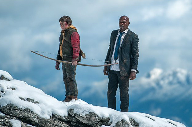 Onni Tommila and Samuel L. Jackson in "Big Game" (Altitude Film Entertainment)