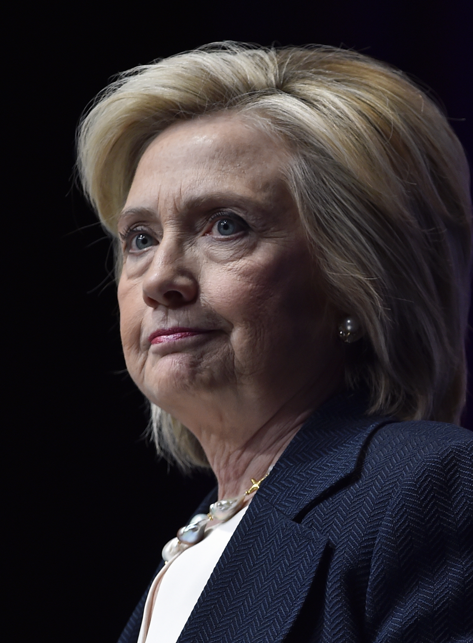 Democratic presidential candidate Hillary Rodham Clinton speaks at the National Association of Latino Elected and Appointed Officials, Thursday, June 18, 2015, in Las Vegas. (AP Photo/David Becker) (AP)