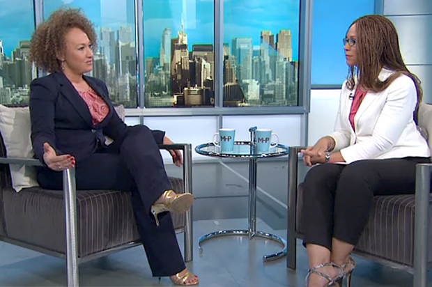 Melissa Harris-Perry's MSNBC interview of Rachel Dolezal, June 16, 2015. (MSNBC)