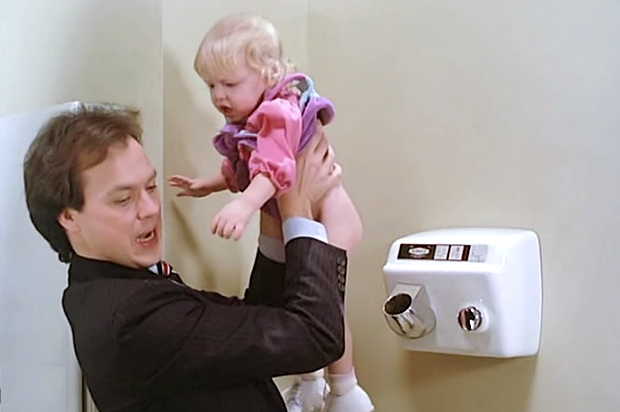 Michael Keaton in "Mr. Mom" (Twentieth Century Fox)