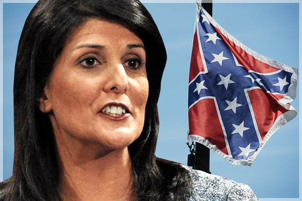 Nikki Haley (AP//Rainier Ehrhardt/Photo montage by Salon)