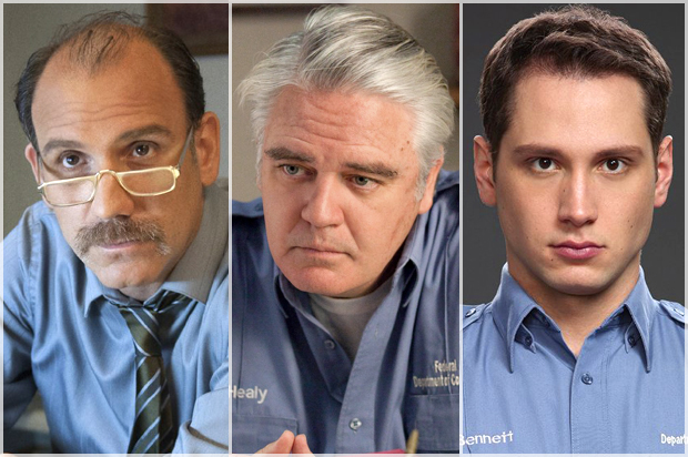 Nick Sandow, Michael Harney and Matt McGorry in "Orange Is the New Black" (Netflix)
