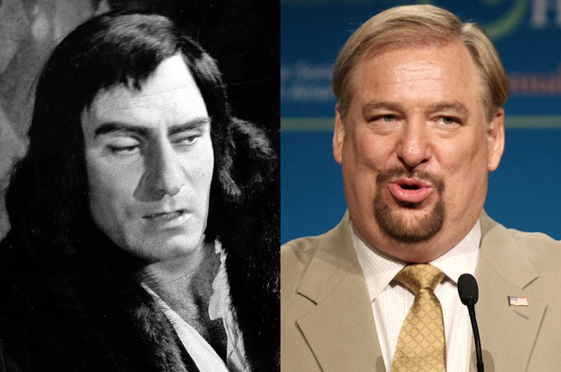Laurence Olivier, Rick Warren (AP/Luis Alvarez)