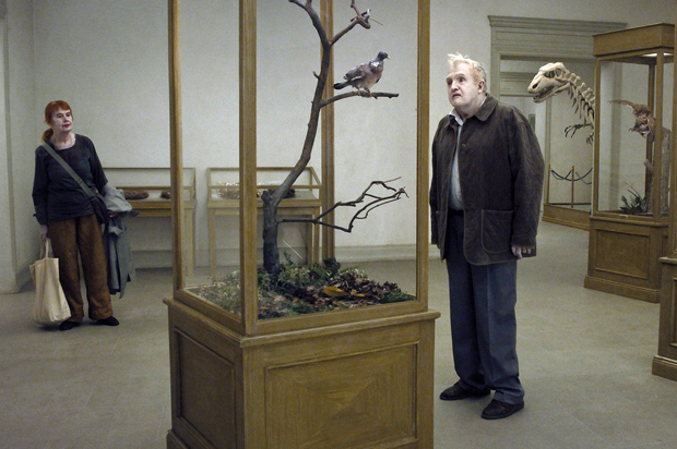Nils Westblom in "A Pigeon Sat in a Branch Reflecting on Existence" (Roy Andersson Filmproduktion)