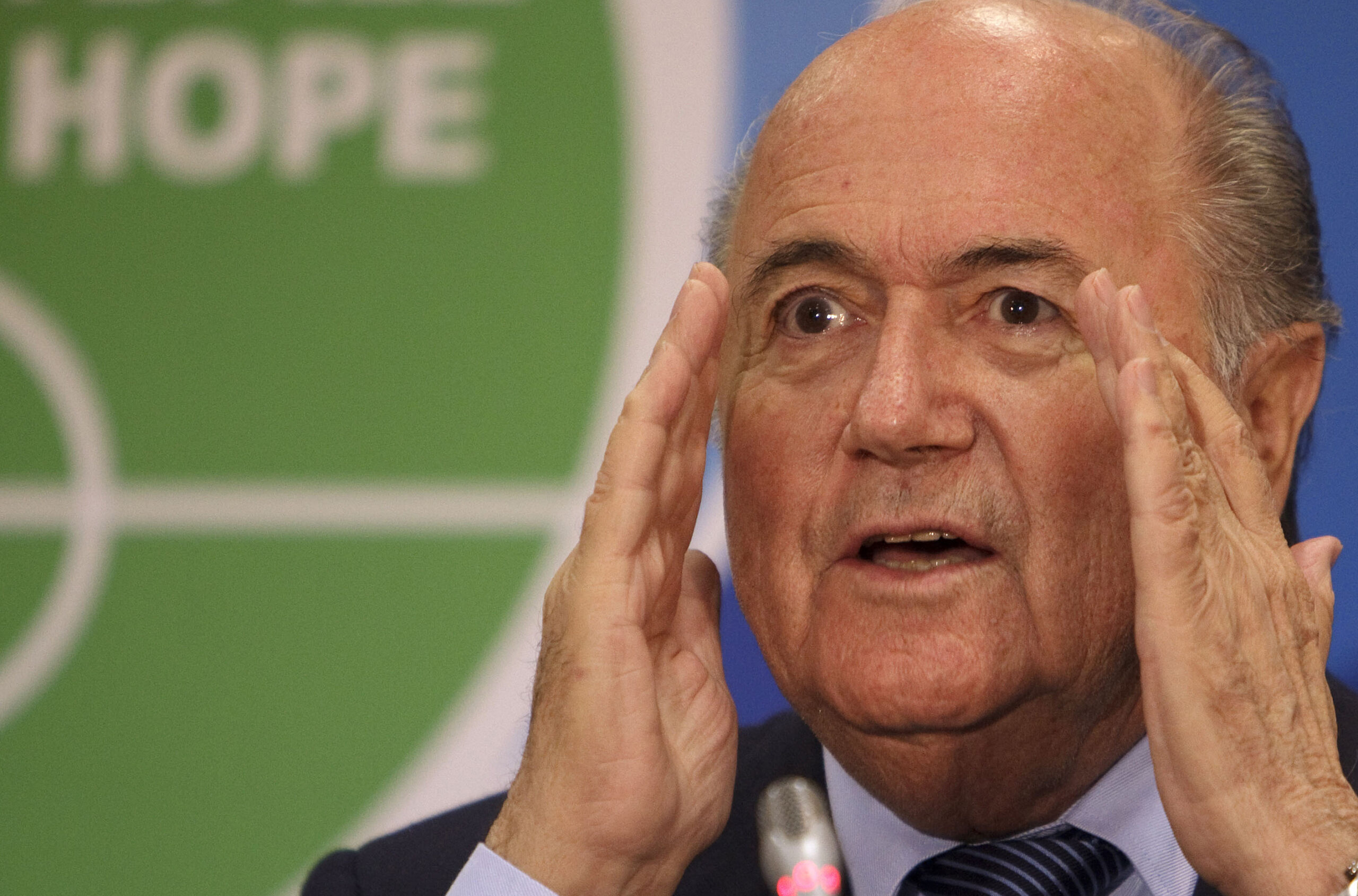 FIFA president Sepp Blatter (David Azia)