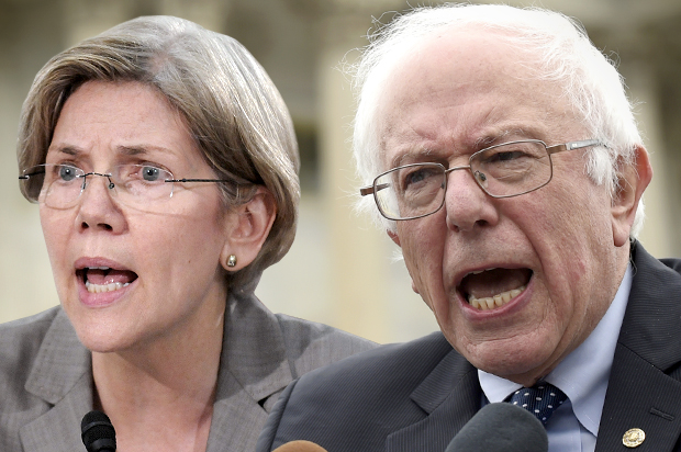Elizabeth Warren, Bernie Sanders (Reuters/AP/Jonathan Ernst/Susan Walsh/Photo montage by Salon)