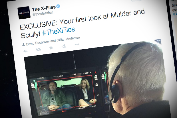 Chris Carter, Gillian Anderson and David Duchovny (Salon Composite, Fox Twitter)
