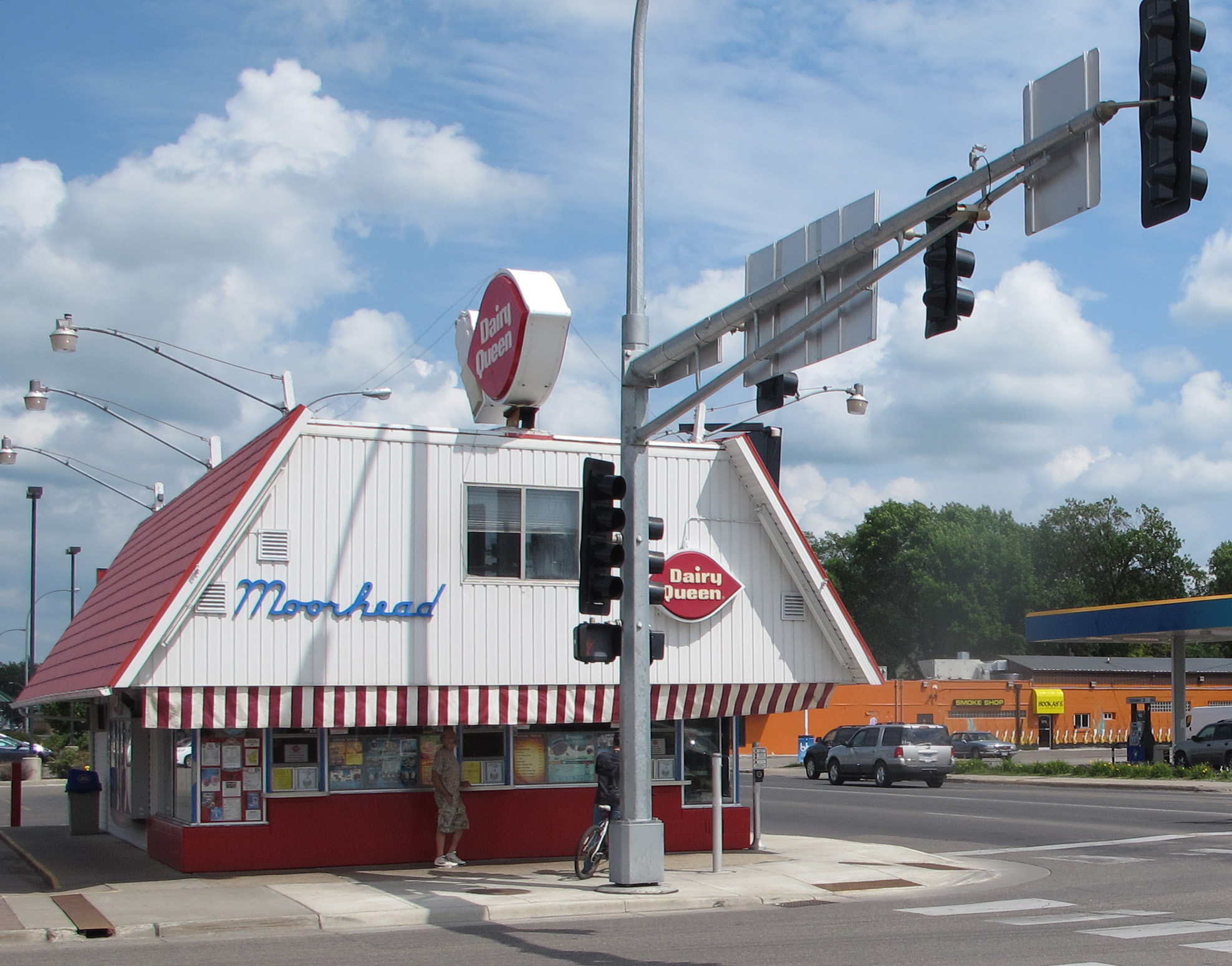 The Dairy Queen restaurant in downtown Moorhead, Minn. The store first opened in 1949. (AP Photo/Dave Kolpack) (AP)