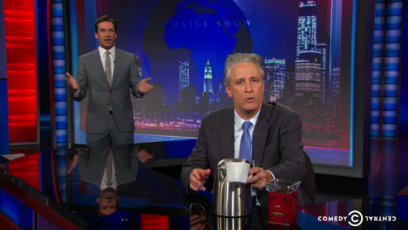 Jon Hamm, Jon Stewart (Comedy Central)