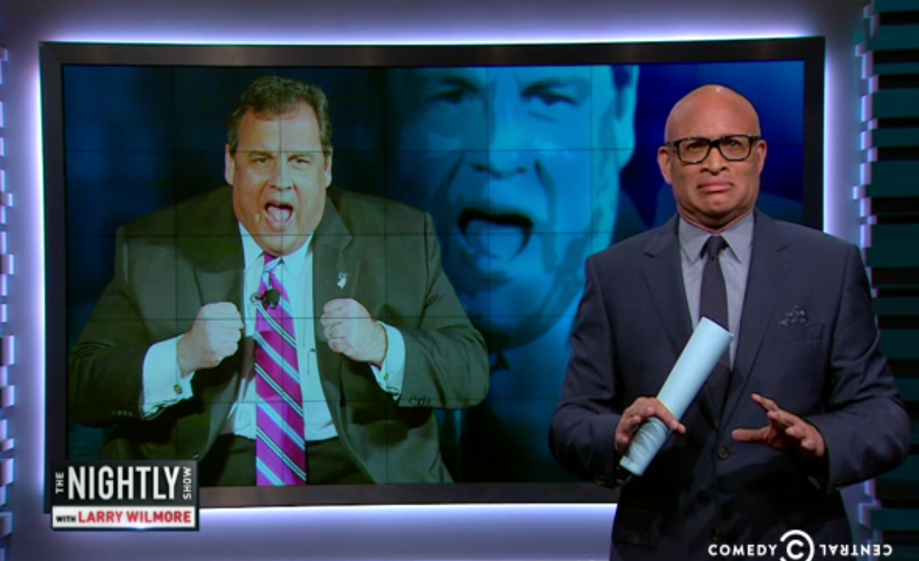 Chris Christie, Larry Wilmore (Comedy Central)