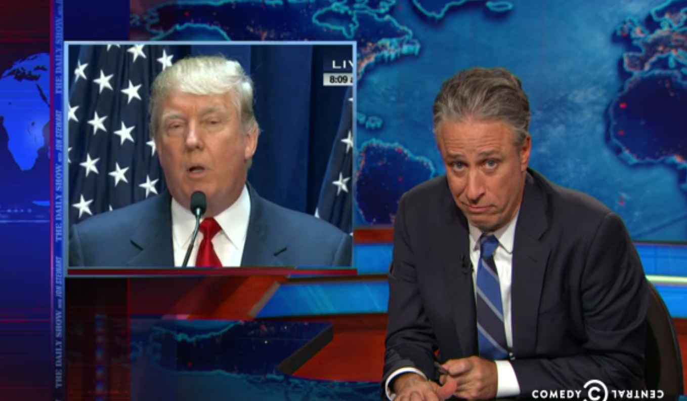 Donald Trump, Jon Stewart (Comedy Central)