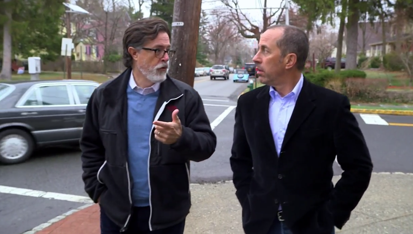 Stephen Colbert, Jerry Seinfeld (Comedians in Cars Getting Coffee)