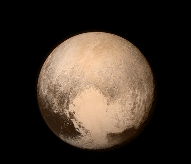Pluto (Instagram: NASA)