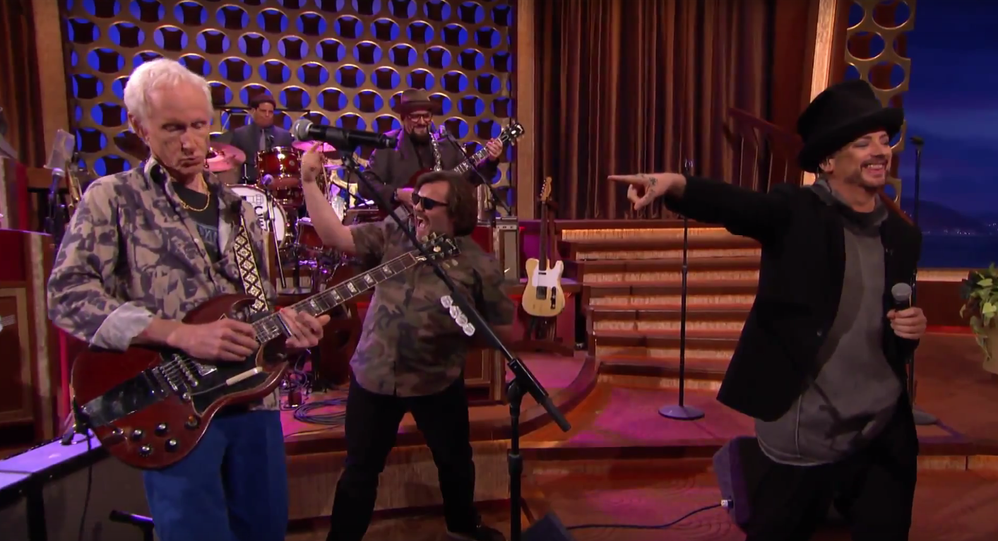Robby Krieger, Jack Black, Boy George (Team Coco)