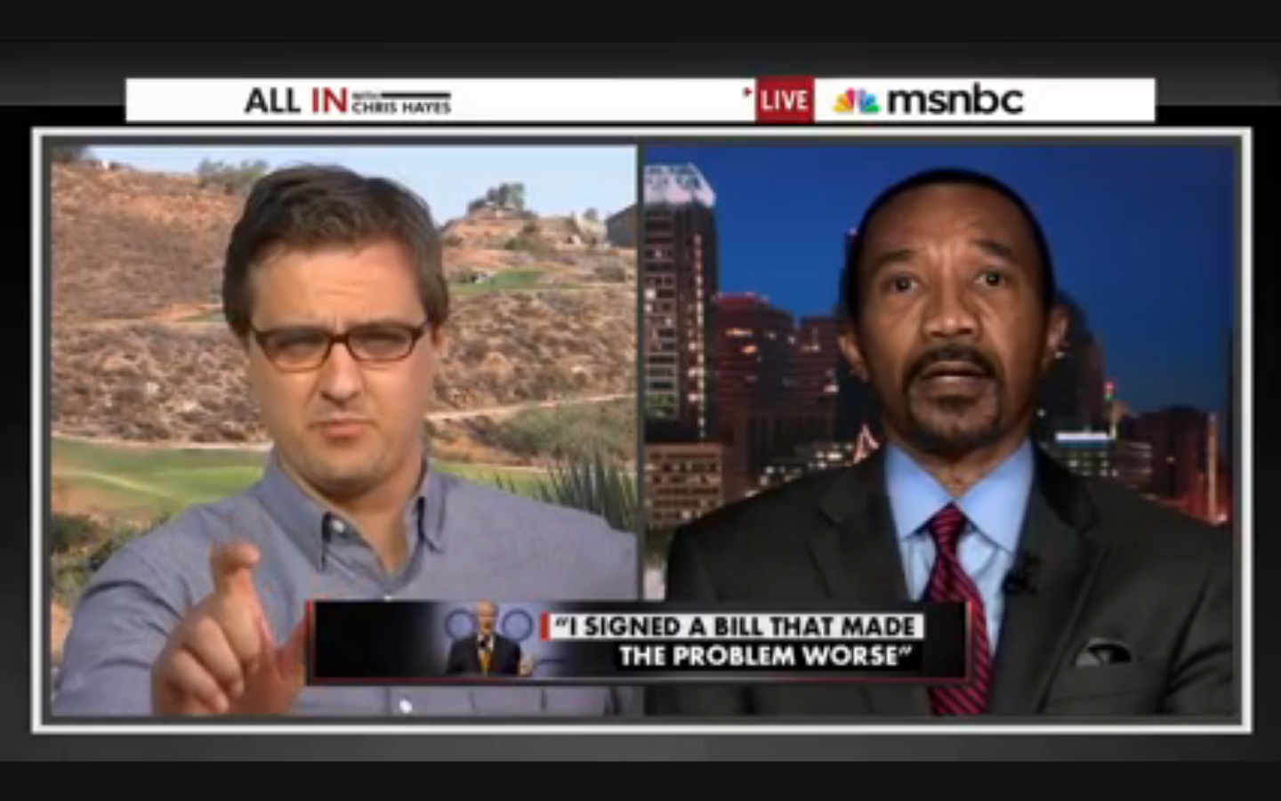 Chris Hayes, Kweisi Mfume (MSNBC)