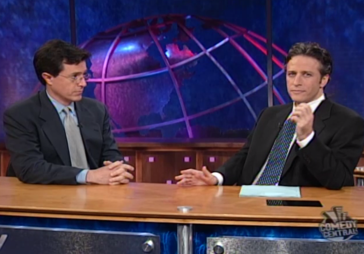 Stephen Colbert, Jon Stewart (Comedy Central)