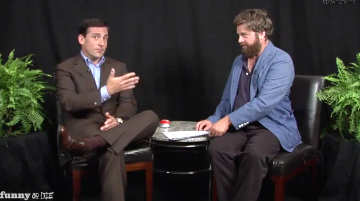 Steven Carell, Zach Galifianakis (Funny or Die)
