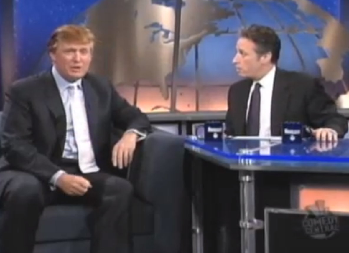 Donald Trump, Jon Stewart (Comedy Central)
