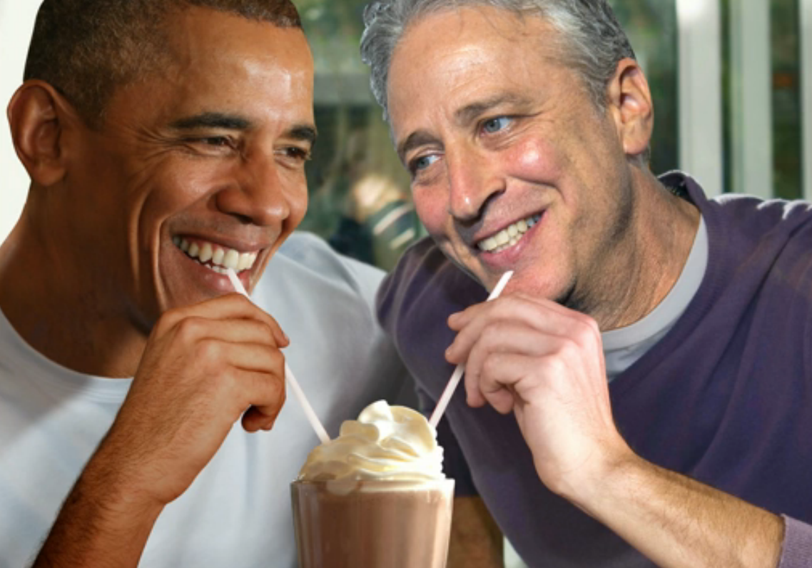 Barack Obama, Jon Stewart (Comedy Central)