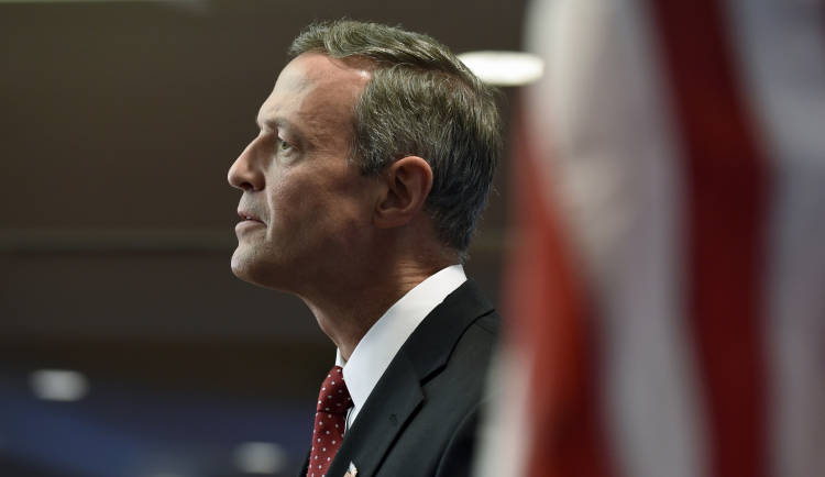 FILE - In this June 26, 2015, file photo, Democratic presidential candidate. former Maryland Gov. Martin O'Malley gives a foreign policy speech at TruCon15, a conference hosted by the Truman National Security Project in Washington.  OMalley is calling the high cost of college a "crisis" as he lays out a goal of debt-free tuition for all students at public colleges and universities within five years if elected president. (AP Photo/Susan Walsh, File) (AP)