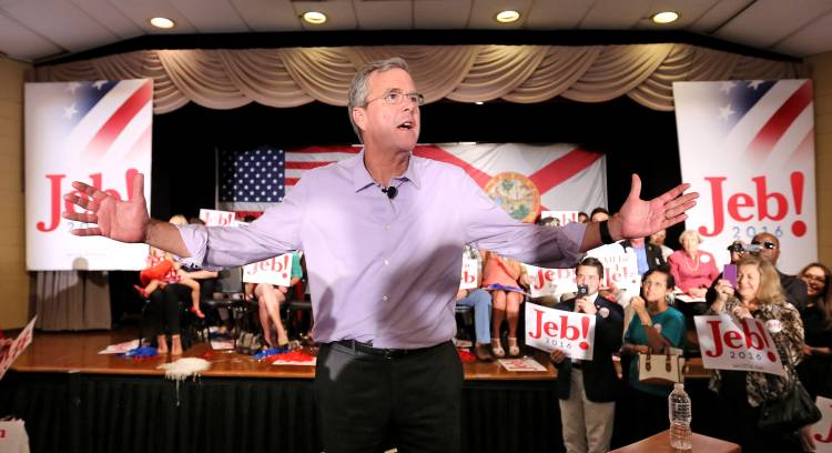 Jeb Bush (Joe Burbank/Orlando Sentinel via AP)