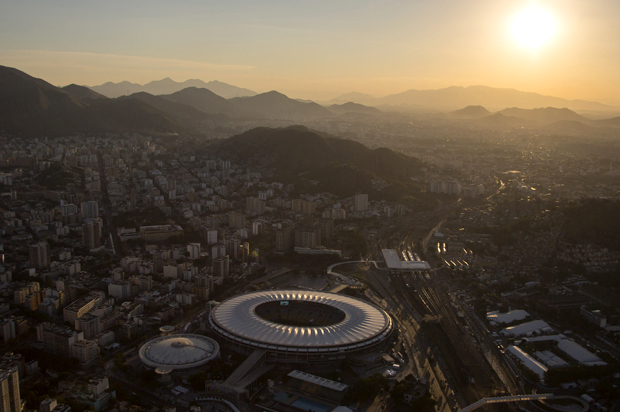 The Maracana stadium in Rio de Janeiro, Brazil. (AP/Felipe Dana)