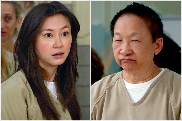 Kimiko Glenn as Brook Soso, Lori Tan Chinn as Chang in "Orange Is the New Black" (Netflix)