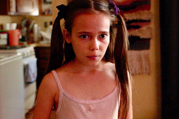 Oona Laurence as young Pennsatucky in "Orange Is the New Black" (Netflix)