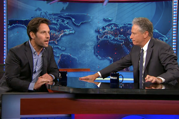 Paul Rudd on "The Daily Show With Jon Stewart" (Comedy Central)