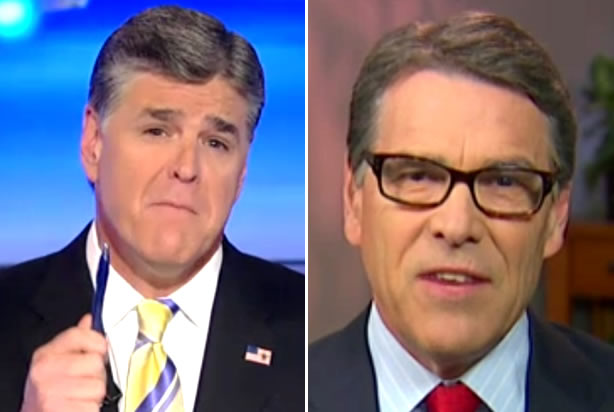 Sean Hannity, Rick Perry (Fox News)