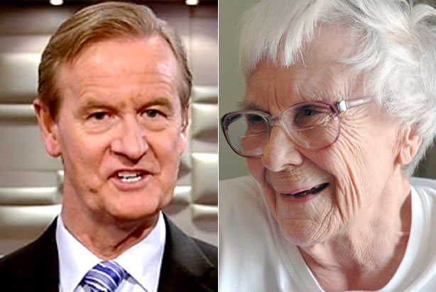 Steve Doocy, Harper Lee (Credit: Fox News, AP/Penny Weaver)