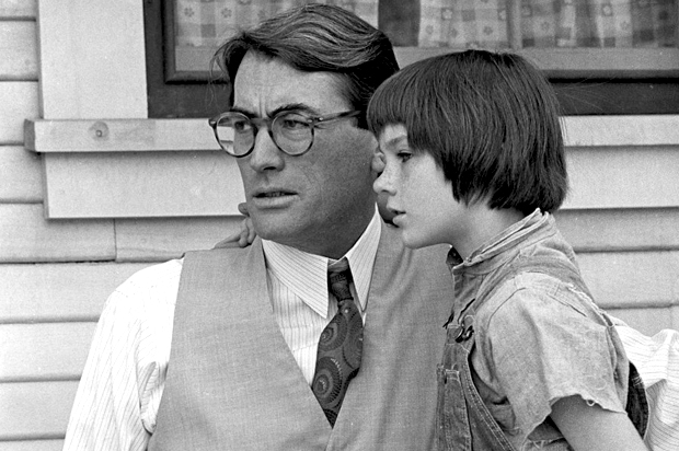 Gregory Peck and Mary Badham in "To Kill a Mockingbird" (Universal Pictures)