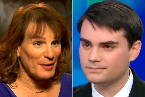 Zoey Tur, Ben Shapiro (Credit: Inside Edition, Fox News)