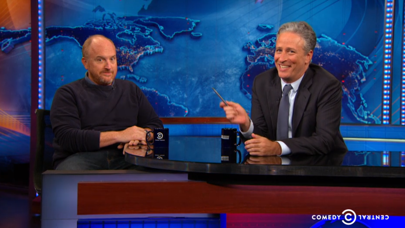 Louis C.K., Jon Stewart (Comedy Central)