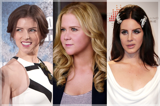 Anna Kendrick, Amy Schumer in "Trainwreck," Lana Del Rey (AP/Abraham Caro Marin/Universal Pictures/Reuters/Tobias Schwarz)