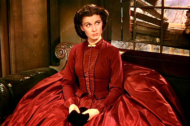 Vivien Leigh as Scarlett O'Hara in "Gone With the Wind" (MGM)