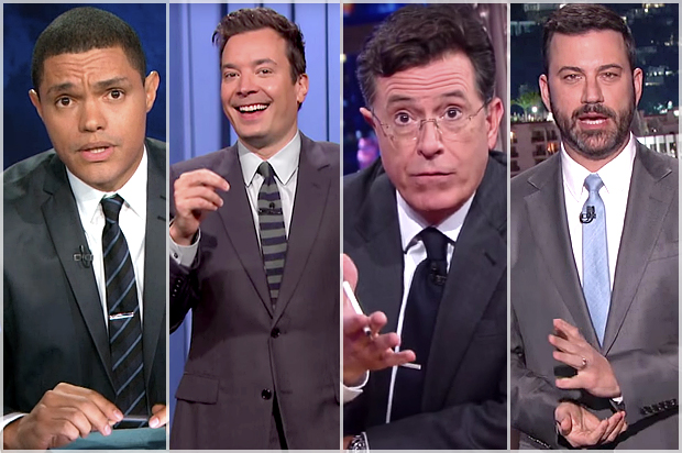 (Comedy Central/NBC/CBS/ABC)