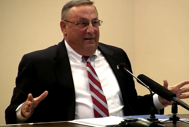 Paul LePage (Credit: YouTube)