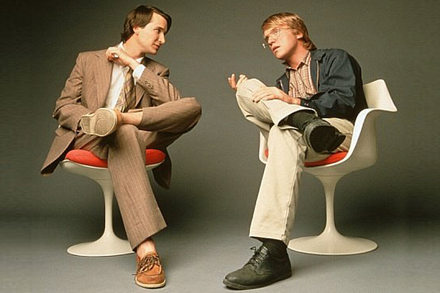 Noah Wyle and Anthony Michael Hall in "Pirates of Silicon Valley" (Turner Network Television)