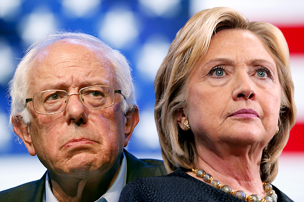 Bernie Sanders, Hillary Clinton (Reuters/Lucy Nicholson/Brian Snyder/Photo montage by Salon)