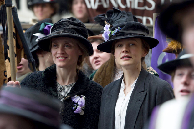 Anne-Marie Duff and Carey Mulligan in "Suffragette" (Focus Features)