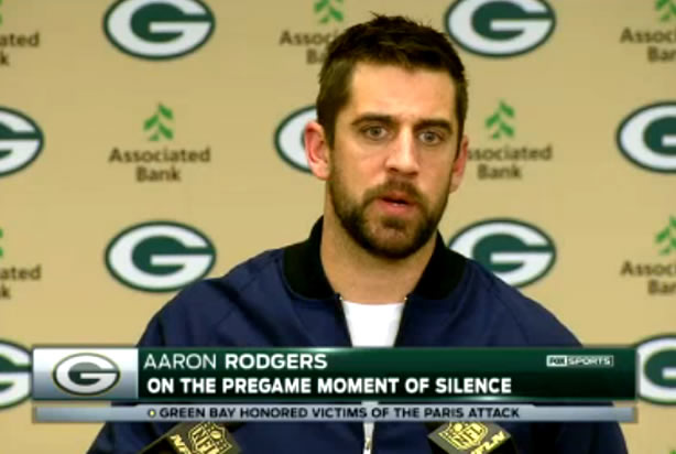 Aaron Rodgers (Credit: Fox Sports)