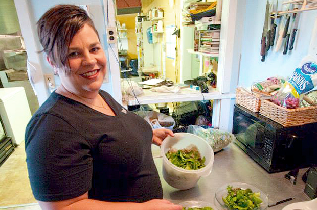 Blair Campbell, owner of the Pretty Penny Cafe (Kirsten Boehmer)